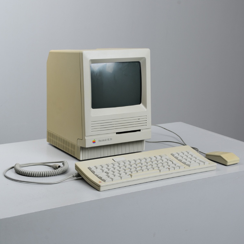 a Macintosh SE/30